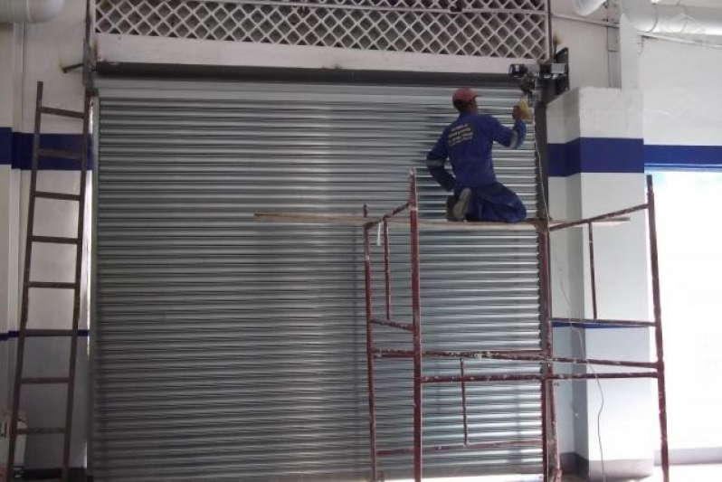 Empresa de Conserto de Porta de Aço no Itaim Bibi - Conserto de Porta de Enrolar Automática