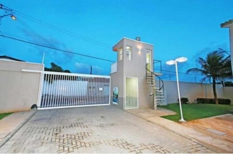 Empresa de Portão para Entrada de Condomínio no Jardim Morumbi - Portão para Condomínio Basculante