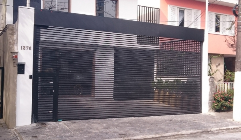 Porta de Aço para Condomínio Preço na Vila Leopoldina - Portas de Aço para Residência