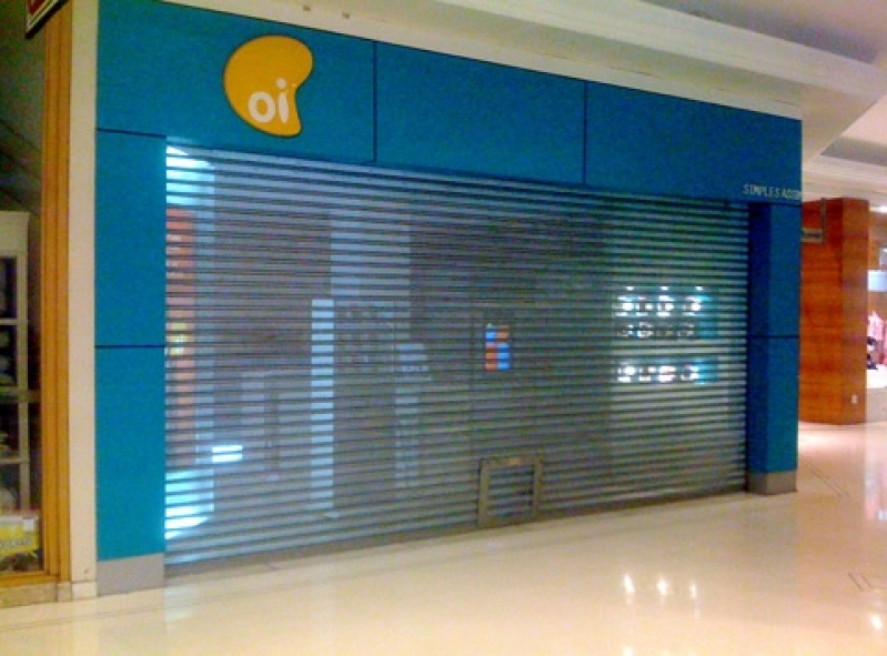 Porta de Enrolar para Loja Preço no Alto de Pinheiros - Porta de Enrolar Automática