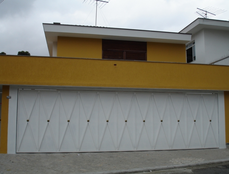 Portões Basculantes de Aço Preço na Vila Mariana - Portão Basculante Abertura para Dentro
