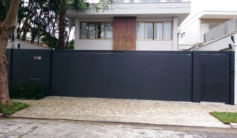 Portões Basculantes de Garagem na Vila Buarque - Portão Basculante Abertura para Dentro