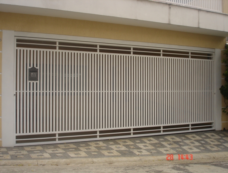 Portões Basculantes Manuais no Carandiru - Portões para Garagens Basculantes
