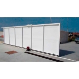 conserto de portão automático alumínio branco preço Brooklin