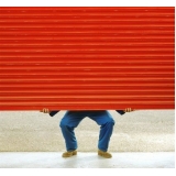 manutenção para porta de aço comercial preço Brasilândia