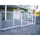 orçamento de portões eletrônicos deslizante duas folhas no Alto da Lapa