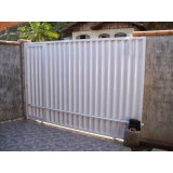 porta de aço de correr preço Cidade Patriarca