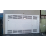 portão automático de alumínio para garagem