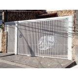 portão de aço automática Vila Alexandria
