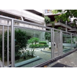 portão de alumínio para condomínio preço na Vila Gustavo