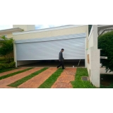 portão de enrolar em alumínio