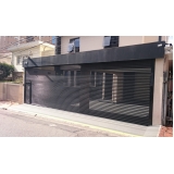 porta de enrolar de aço