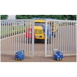 portão automático pivotante