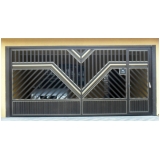 Portões Basculantes de Alumínio