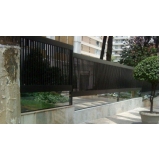 portões de alumínio para condomínios no Jardim Everest