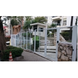 quanto custa portão eletrônico para condomínio na Água Branca